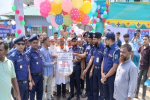 ছাতকে উদ্বোধন হলো জাউয়াবাজার হাইওয়ে পুলিশ ক্যাম্প