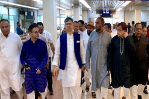 ব্যক্তিগত সফরে হঠাৎ সিলেটে বিএনপি নেতা সালাউদ্দিন আহমেদ