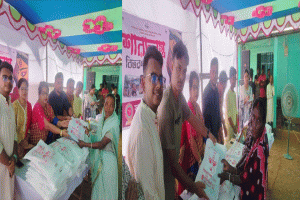 সনাতন বিদ্যার্থী সংসদের উদ্যোগে দুই শতাধিক পরিবারে সহযোগীতা