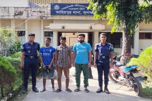 যাদুকাটা নদীতে অবৈধ বালু উত্তোলন : মোবাইল কোর্ট অভিযানে ৪ জনের কারাদণ্ড