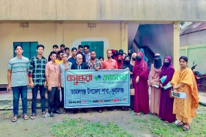 জামালগঞ্জে কলেজ শিক্ষার্থীদের নিয়ে বাল্যবিবাহ ও আইনি সচেতনতা বিষয়ক আলোচনা সভা অনুষ্ঠিত