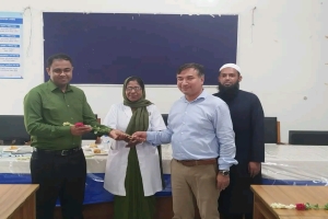 দোয়ারাবাজার স্বাস্থ্য কমপ্লেক্সে ১২ জন সিনিয়র স্টাফ নার্সের যোগদান
