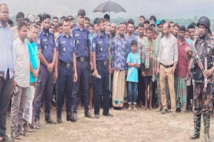 তাহিরপুরে যাদুকাটা নদীতে অভিযান: ২ জনকে লাখ টাকা জরিমানা