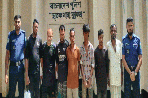ছাতকে পুলিশের বিশেষ অভিযানে শিশু ধর্ষণ মামলার আসামিসহ ৭ জন গ্রেপ্তার