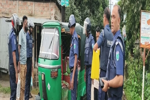 দোয়ারাবাজার থানা পুলিশের ফোর্স মবিলাইজেশন ও চেকপোস্ট ডিউটি জোরদার