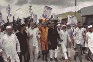 বিশ্বম্ভরপুরে অ্যাডভোকেট নুরুলের নের্তৃত্বে দিনভর বিএনপির গণসংযোগ