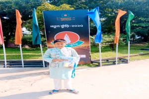 বিটিভির ‘নতুন কুঁড়ি’ প্রতিযোগিতার ফাইনাল রাউন্ডে দোয়ারাবাজারের এহসানুল হক ধ্রুব