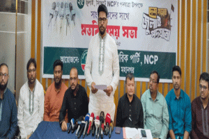 সিলেটে জুলাই পদযাত্রা হবে লোকে লোকারণ্য : ব্যারিস্টার জুনেদ