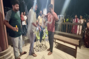 শ্রীমঙ্গলে বাসা থেকে অজগর উদ্ধার