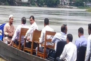 লোভাছড়া পাথর কোয়ারি পরিদর্শনে বিশেষজ্ঞ দল