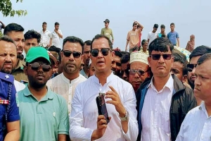 ‘ফসল রক্ষা বাঁধ নির্মাণে অনিয়ম-দুর্নীতি করলে কাউকে ছাড় দেওয়া হবে না’