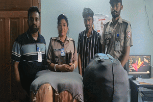 সুনামগঞ্জে ডিএনসি’র অভিযানে ৪০ কেজি গাঁজাসহ কার চালক আটক