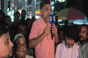 বড়লেখায় নেতাকর্মীদের সঙ্গে ধানের শীষের প্রার্থী আলহাজ্ব নাসির উদ্দীন মিঠু
