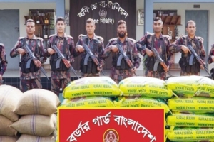 হবিগঞ্জে ৬৮ লাখ টাকার চোরাই পণ্য ও গাড়ি জব্দ