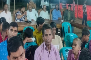 জকিগঞ্জে অষ্টমী পূজায় ভক্তদের ঢল, ভক্তি-উচ্ছ্বাসে মুখর মণ্ডপ