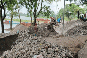 দোয়ারাবাজারে পান্ডারখাল ফসলরক্ষা বাঁধ হুমকিতে