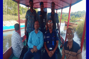 ছাতকে সংরক্ষিত বনভূমিতে ভ্রাম্যমাণ আদালতের অভিযান