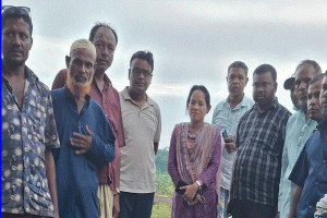 তাহিরপুরে মাটিকাটা স্টিল ব্রিজের সংস্কার শুরু, এক সপ্তাহের মধ্যে চালুর আশা