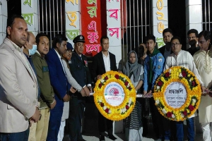 জামালগঞ্জে যথাযোগ্য মর্যাদায় অমর একুশে ও আন্তর্জাতিক মাতৃভাষা দিবস পালিত