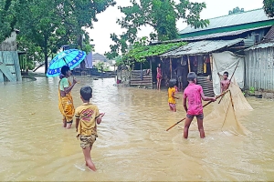 সিলেট ও হাওর এলাকায় আগাম বন্যার শঙ্কা