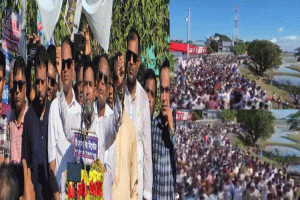 প্রতিদ্বন্দ্বীর মায়ের দোয়া নিয়ে প্রথম নির্বাচনী পথসভায় আনিসুল হক