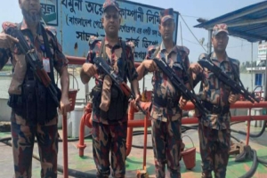 সিলেটে জ্বালানি ডিপোর নিরাপত্তায় বিজিবি মোতায়েন