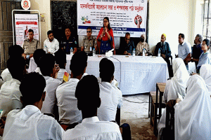 জৈন্তাপুরে মাদকবিরোধী আলোচনা সভা ও শপথ পাঠ