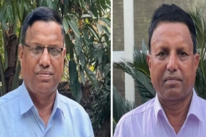 কমলগঞ্জে মানুষ গড়ার কারিগর দুই ভাইয়ের একসঙ্গে অবসর