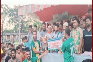 কোম্পানীগঞ্জে প্রিমিয়ার লীগ ফুটবল সিজন-১ এর ফাইনাল খেলা সম্পন্ন