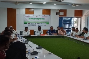 তাহিরপুরে ভূমিসেবা মেলার উদ্বোধন