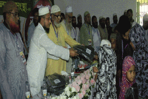 কোম্পানীগঞ্জ মানবকল্যাণ সংস্থার অভিষেক ও শিক্ষা উপকরণ বিতরণ