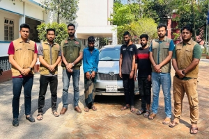 মৌলভীবাজারে আন্তঃজেলা গাড়ি চোরচক্রের ৩ সদস্য গ্রেপ্তার
