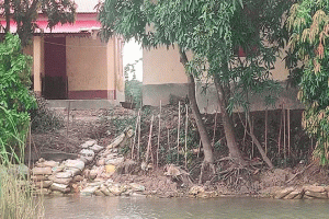 ভাটিতে ঢেউয়ের আঘাতে সর্বনাশ মানুষের