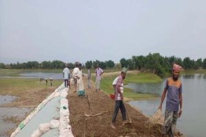 বরাদ্দের টাকা গিলে খায় সিন্ডিকেট,পানিতে ডোবে শুধু কৃষকের স্বপ্ন