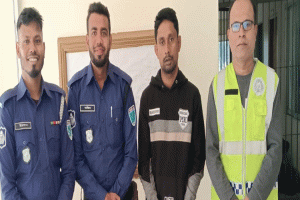 কমলগঞ্জে ১৪ বছরের সশ্রম কারাদণ্ডপ্রাপ্ত পলাতক আসামি গ্রেপ্তার