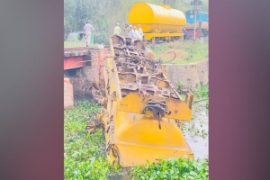 পুরাতন স্লিপার ও ত্রুটিপূর্ণ লাইনের কারণে মাধবপুরে ট্রেন দুর্ঘটনা