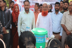 বড়লেখায় বিশ্ব হাত ধোয়া দিবস উদযাপন