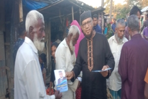 ছাতক-দোয়ারার বেকারত্ব দূরীকরণ ও রাস্তাঘাট উন্নয়নে কাজের অঙ্গীকার জাহাঙ্গীর আলমের