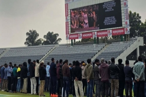 সিলেট স্টেডিয়ামে খালেদা জিয়ার গায়েবানা জানাজা