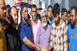 সড়কে প্রাণ হারানো শ্রমিকদের মরদেহ বহনে এসনিক এর অ্যাম্বুলেন্স সহায়তা