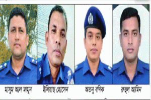চুনারুঘাট থানায় ১২ দিনে ৪ পুলিশ প্রত্যাহার