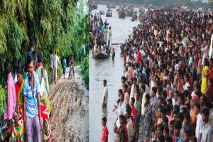 বৃষ্টিতে বিপর্যস্ত পণতীর্থের পথ, দুশ্চিন্তায় লাখো পুন্যার্থী