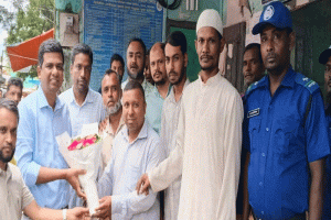 ছাতকের গোবিন্দগঞ্জ সৈদেরগাঁও ইউনিয়ন পরিষদ পরিদর্শন করলেন ইউএনও