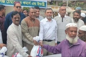 সুনামগঞ্জে ৪ শতাধিক অসহায় পরিবারের মুখে হাসি ফোটালেন এমপি নুরুল ইসলাম