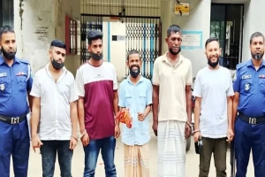 আজমিরীগঞ্জে ইয়াবাসহ পাঁচজন আটক