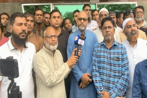 বড়লেখায় শরিফুল হক সাজুকে নিয়ে নেতাকর্মীদের মোটরসাইকেল শোভাযাত্রা
