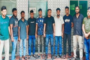 সীমান্ত দিয়ে মোটরসাইকেল চোরাচালান: কুমিল্লায় আটক সিলেটের ৯ যুবক