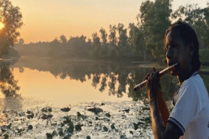 বাঁশিতেই জীবনের হাসি কৃষ্ণ দাসের