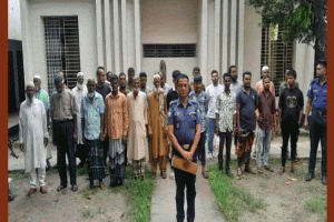 নবীগঞ্জে পুলিশের কাছ থেকে আসামি ছিনতাই মামলার ২৮ আসামি গ্রেপ্তার