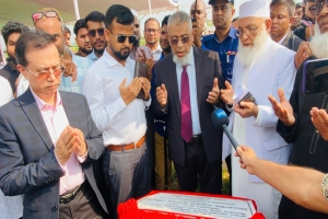 বালাগঞ্জে মেটারনিটি ক্লিনিকের ভিত্তিপ্রস্তর স্থাপন